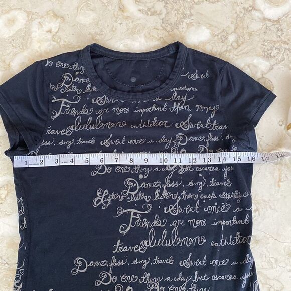 Lululemon Athletica Script T-Shirt - Picture 13 of 16